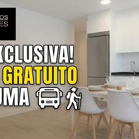 Apartment Camino Ingles Ii Con Transporte Gratuito Desde Bruma
